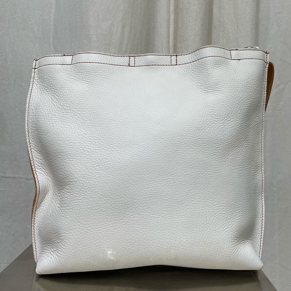 Campomaggi Crossbody Tote Bag in Bianco